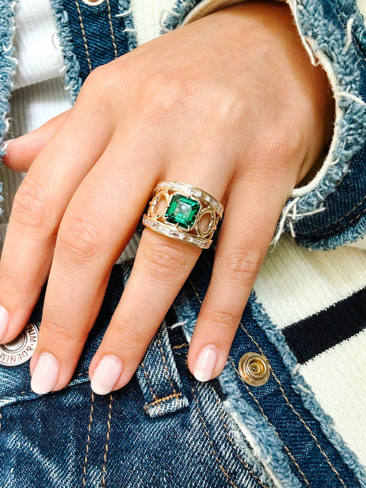 Emerald Monte Carlo Cigar Band