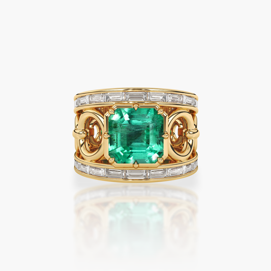 Emerald Monte Carlo Cigar Band