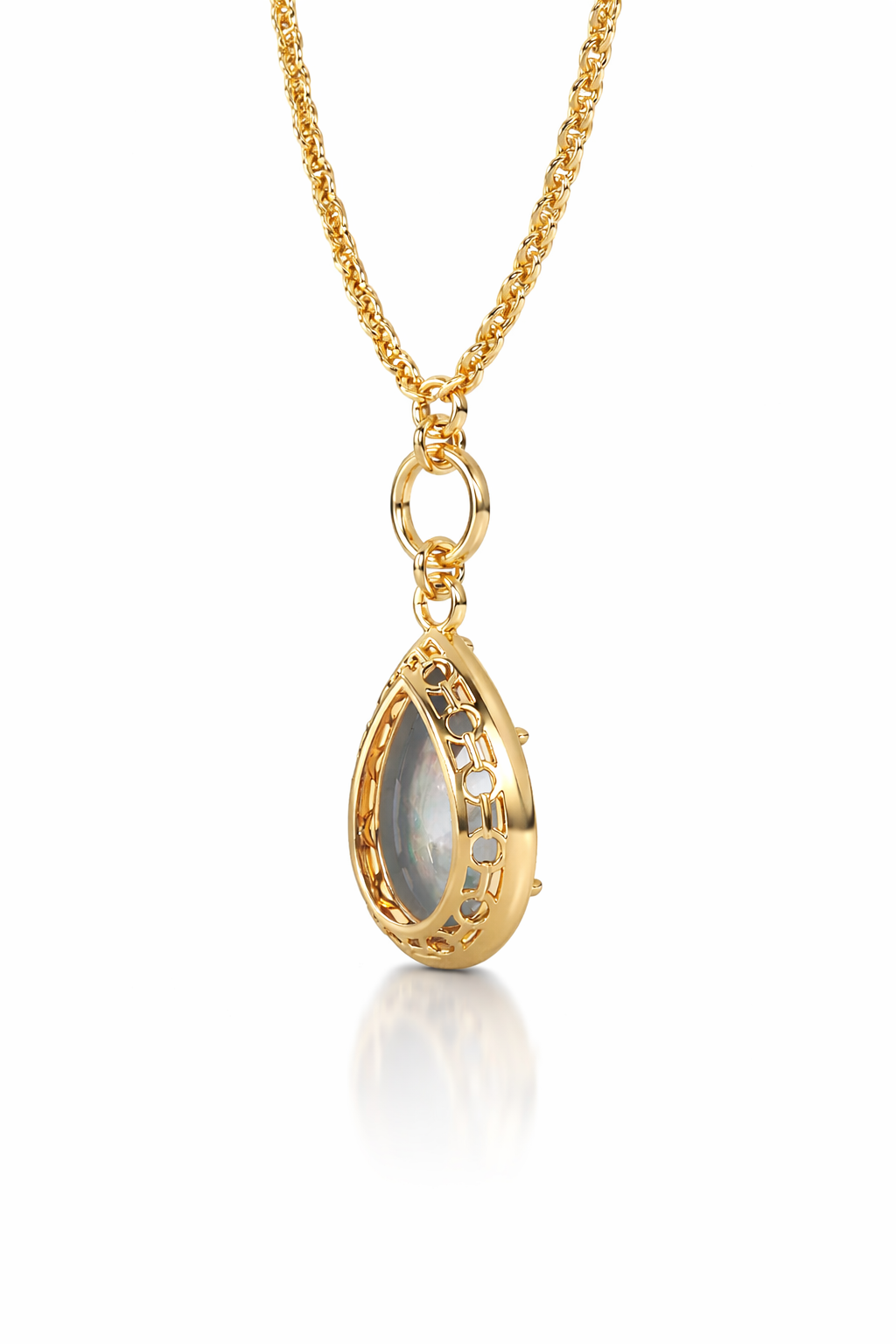Pear Shaped Opal Pendant
