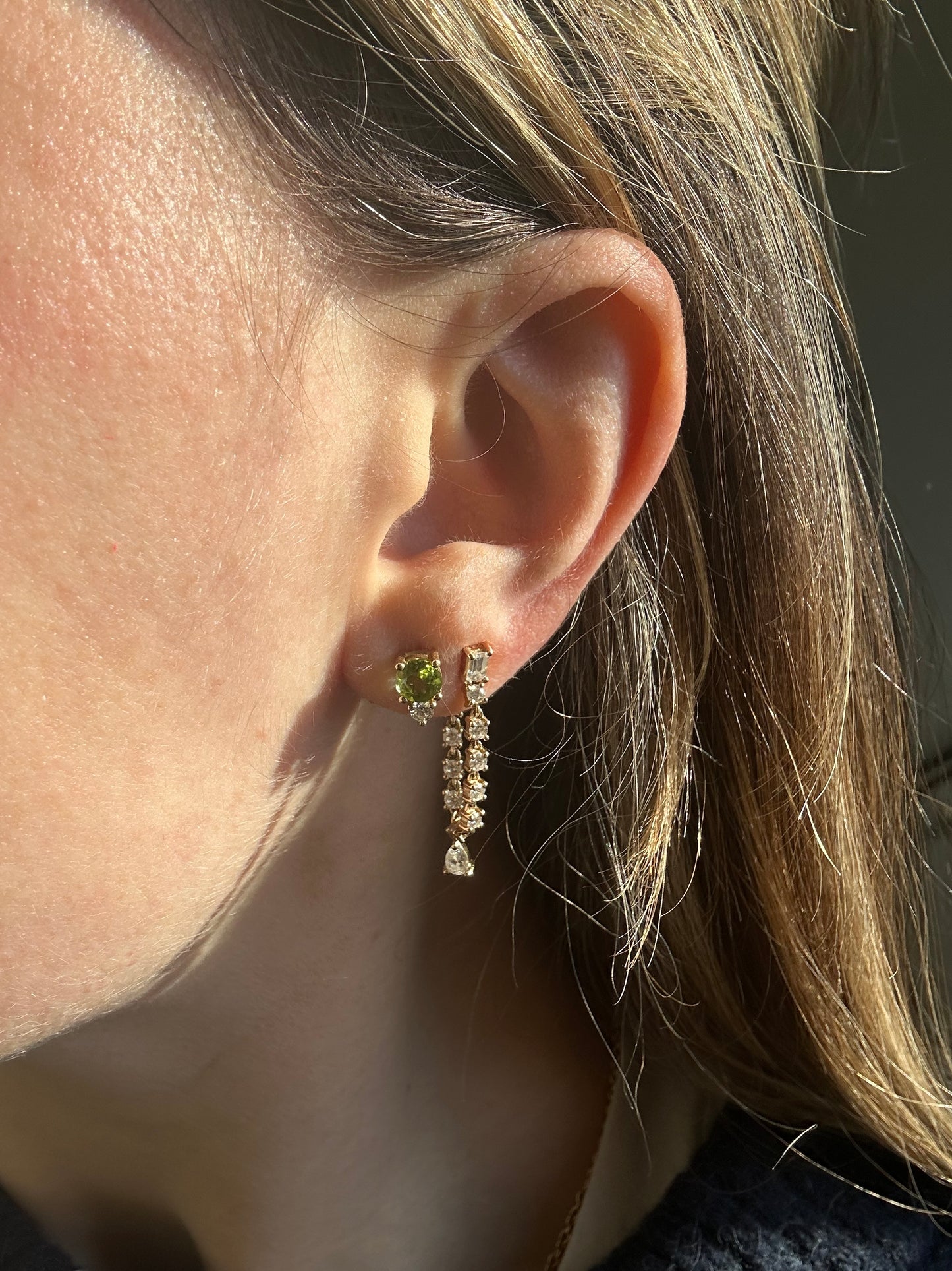 Cleo Diamond Cascade Earrings