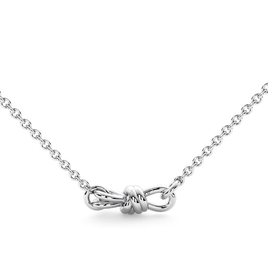 Infinity Knot Carabiner Necklace