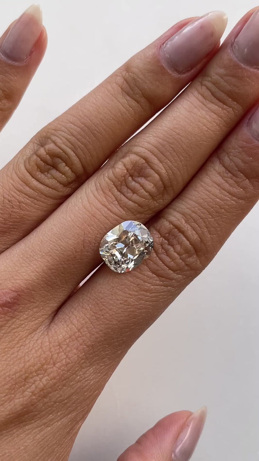 6.04CT Cushion Brilliant Diamond