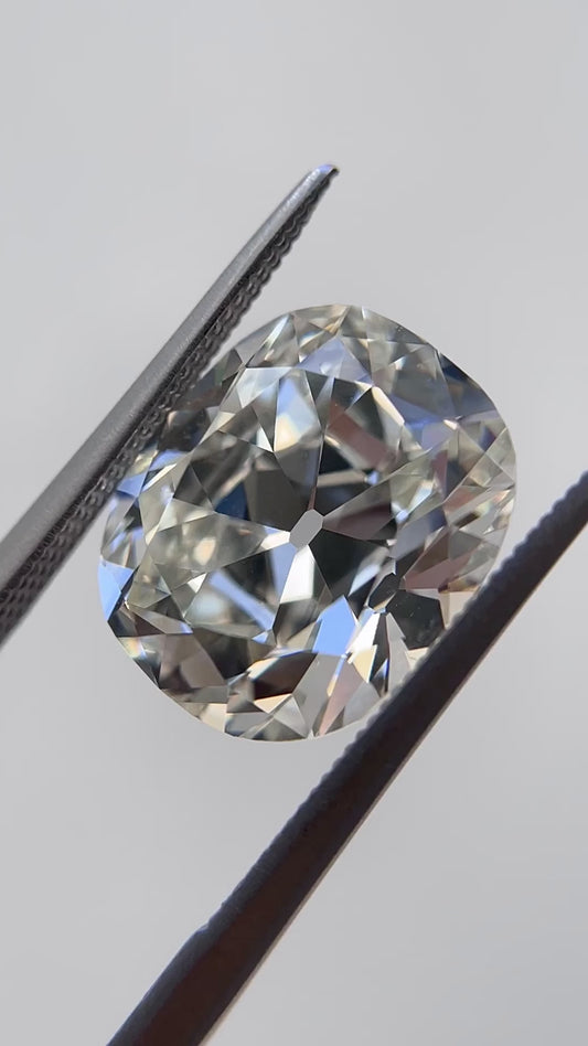 6.04CT Cushion Brilliant Diamond
