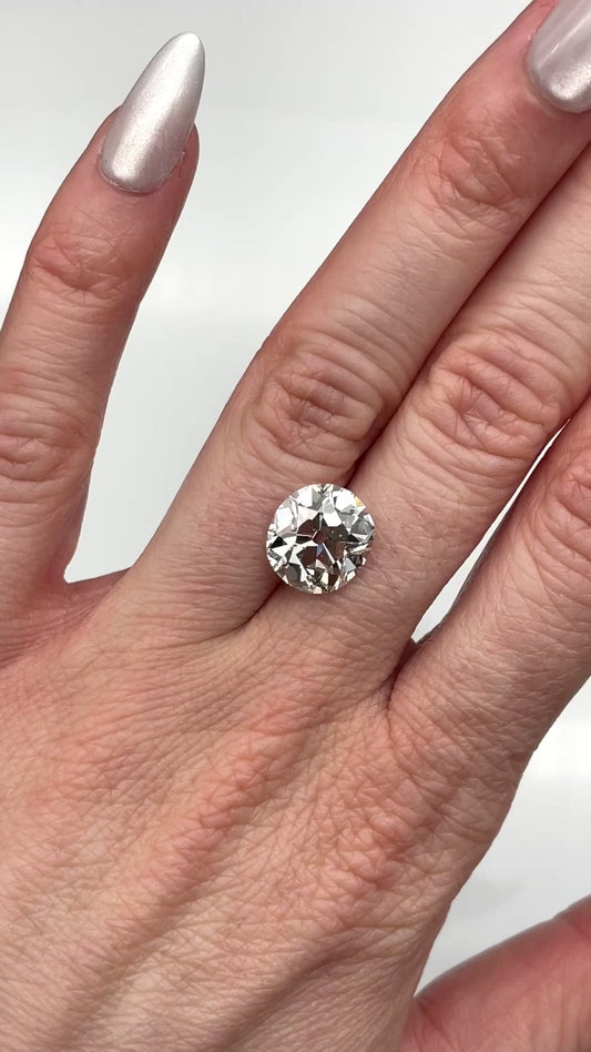 5.03CT Oval Brilliant Diamond | Old Mine